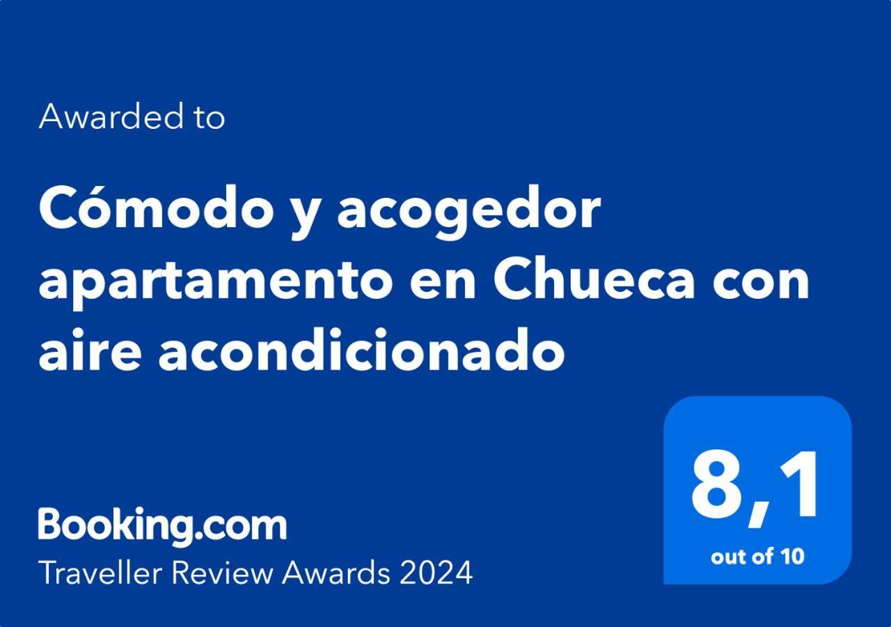 Acogedor Apartamento Con Balcon En El Barrio De Chueca, Gran Via Con Aire Acondicionado Y Calefaccion Мадрид Екстер'єр фото